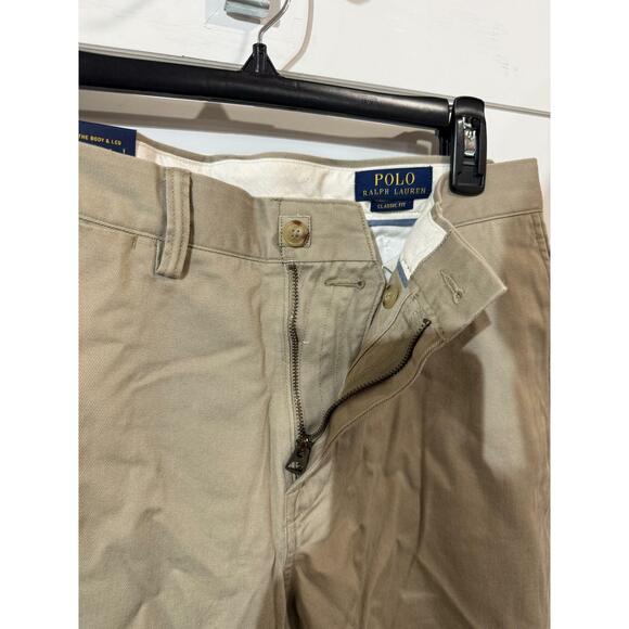 Polo Ralph Lauren Men's Classic Fit Pants 33x30 Khaki - Picture 3 of 5